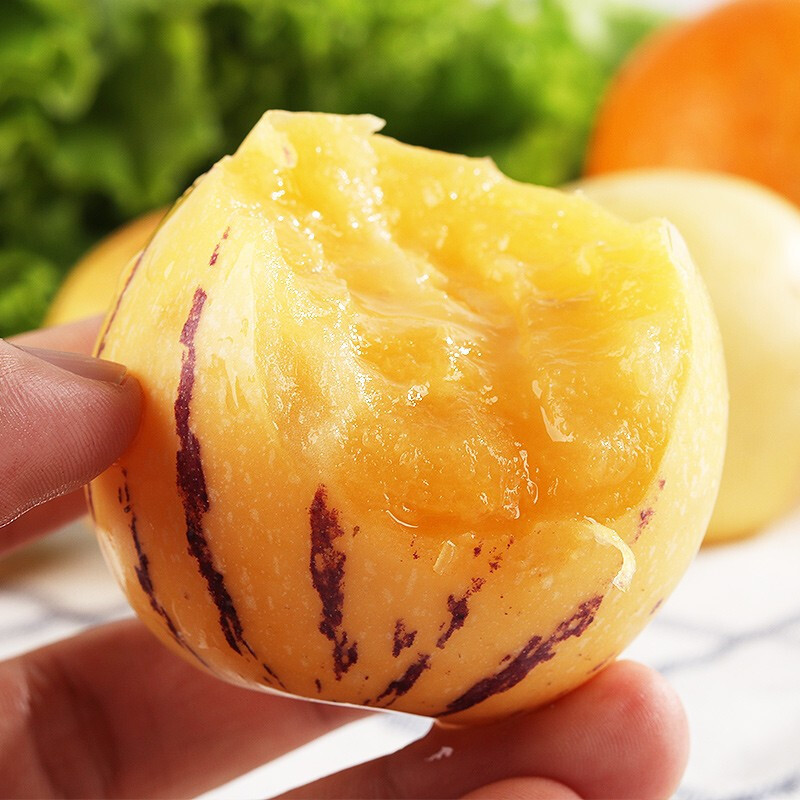 云南人参果新鲜水果85斤中果单果60g100g脆甜多汁