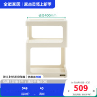 全友家居边几129008 【象牙白】边几B 详询客服