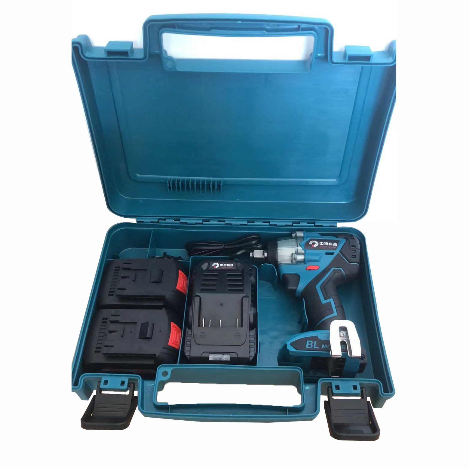 中扭科技 大扭矩无刷锂电扳手 BL2050(8.0AH)两电一充 套高清大图