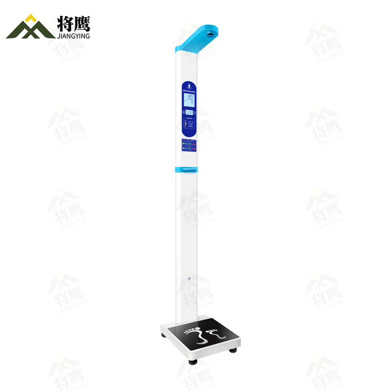 将鹰 超声波身高体重体检秤测量仪身高体重一体机打印款 JY-044S-20ADY高清大图