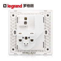 罗格朗Legrand开关插座面板官方旗舰店逸景深砂银色一开5五孔二三插灰色家用暗装墙壁电源86型带开关插座