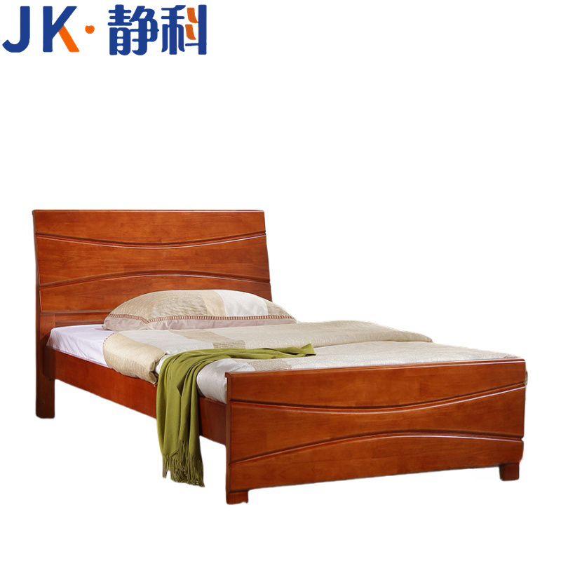 静科实木床高清大图