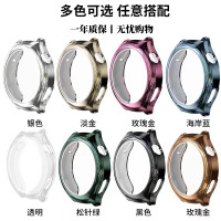 适用华为watch4pro保护壳watch5智能运动手表壳膜一体全包屏幕高清电镀软壳watchGT4保护套防摔刮3264