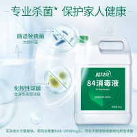 蓝月亮 84消毒液 5kg*1瓶 消毒水 杀菌率99.999% 家庭果蔬玩具宠物用品等多用途可用