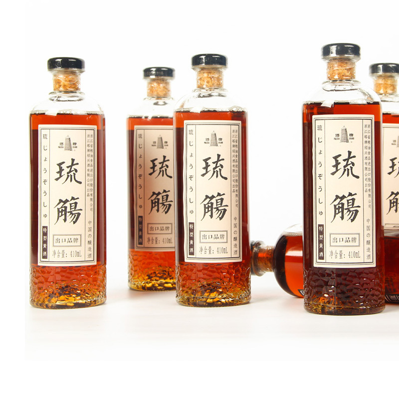 塔牌清涟琉觞出口特型黄酒 12度 410ml*6瓶 手工酿造黄酒
