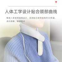 优瑞可 (Urecover) 石墨烯针织发热护颈 保暖防寒护脖子 颈椎颈托护具 高级灰