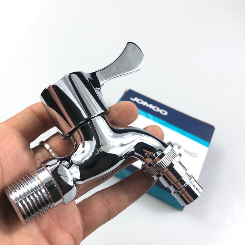 九牧洗衣机水龙头加厚全铜4分单冷入墙水龙头720033741c1九牧正品洗衣