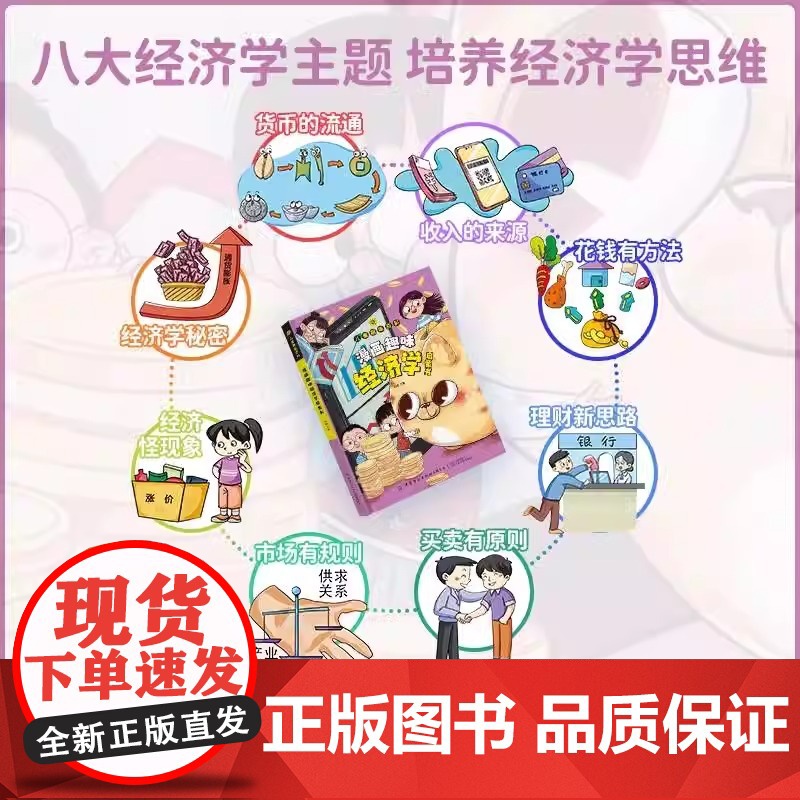 [抖音同款]漫画趣味社交力自控力启蒙书全套正版心理学时间管理男孩女孩成长儿童趣味百科全书绘本4–12岁故事书小学生课外科高清大图