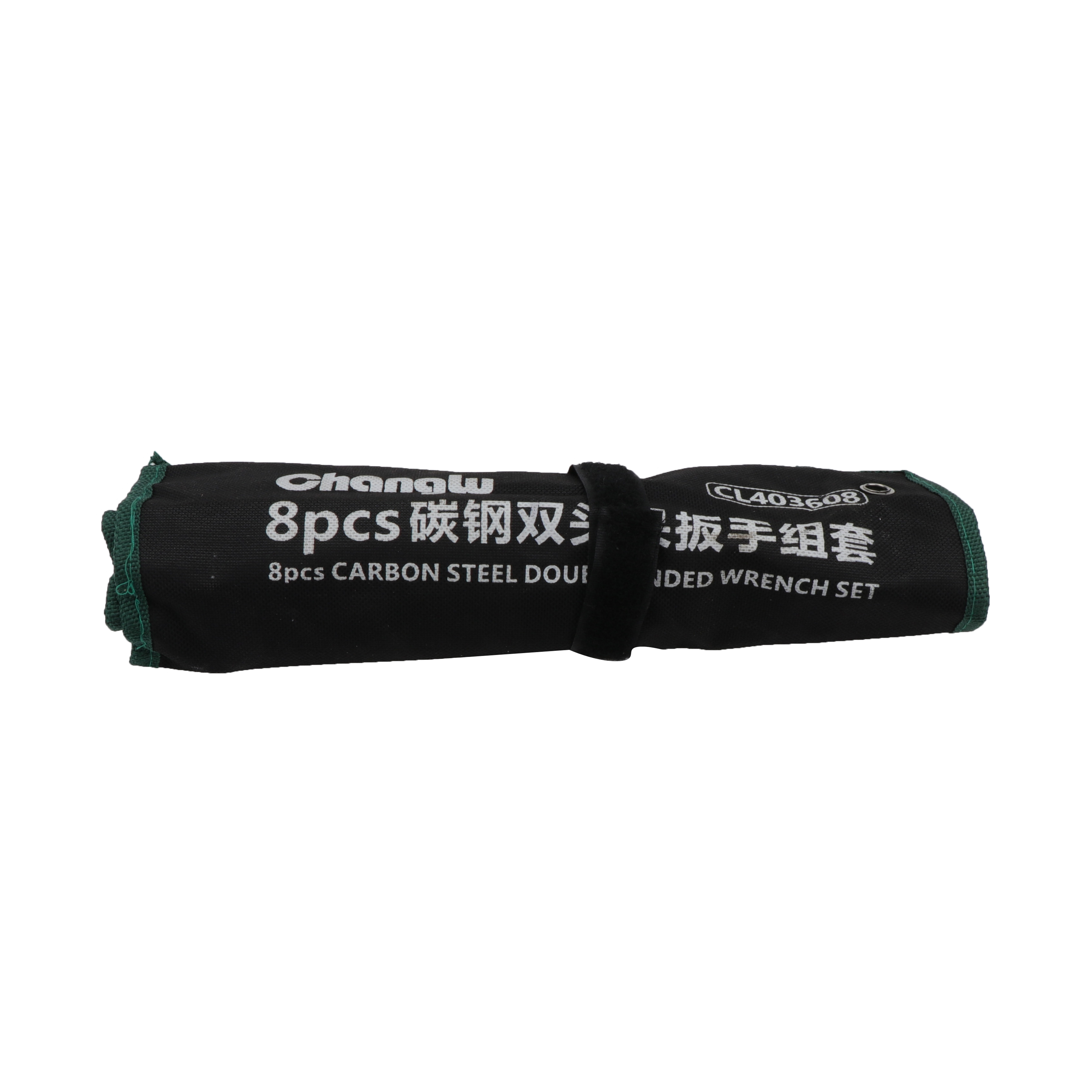 长鹿 碳钢镜面双头呆扳手组套 8pcs高清大图