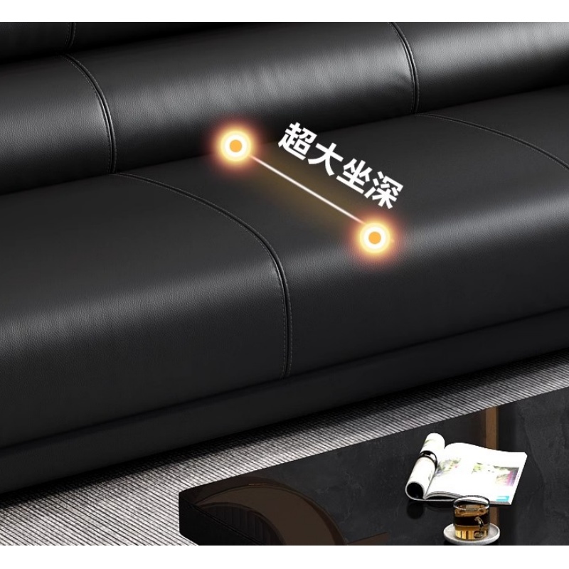 豫龙都接待沙发三人位张高清大图