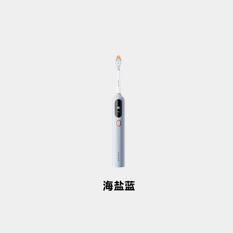 追觅(DREAME) 电动牙刷 F02声波+扫震智能电动牙刷 家用软毛牙刷情侣款 F02海盐蓝