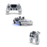 索尼（SONY）【PS4官方配件】PlayStation 4 ps4pro slim原装无线震动游戏手柄 白晶透