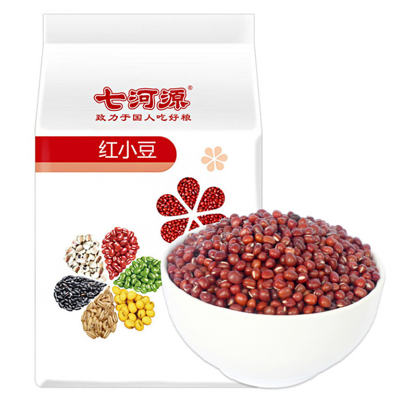 七河源 红小豆1kg(无添加 红豆 小豆 东北 五谷 杂粮 粗粮真空装 大米伴侣)