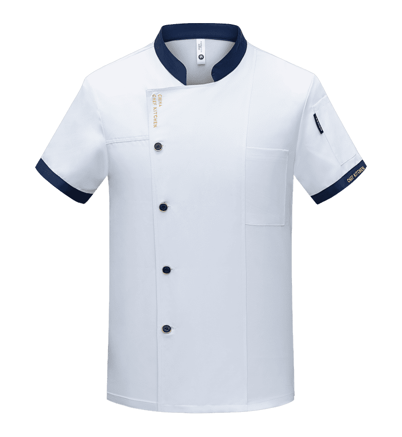 天鸣 短袖厨师服1681# M-4XL 件高清大图