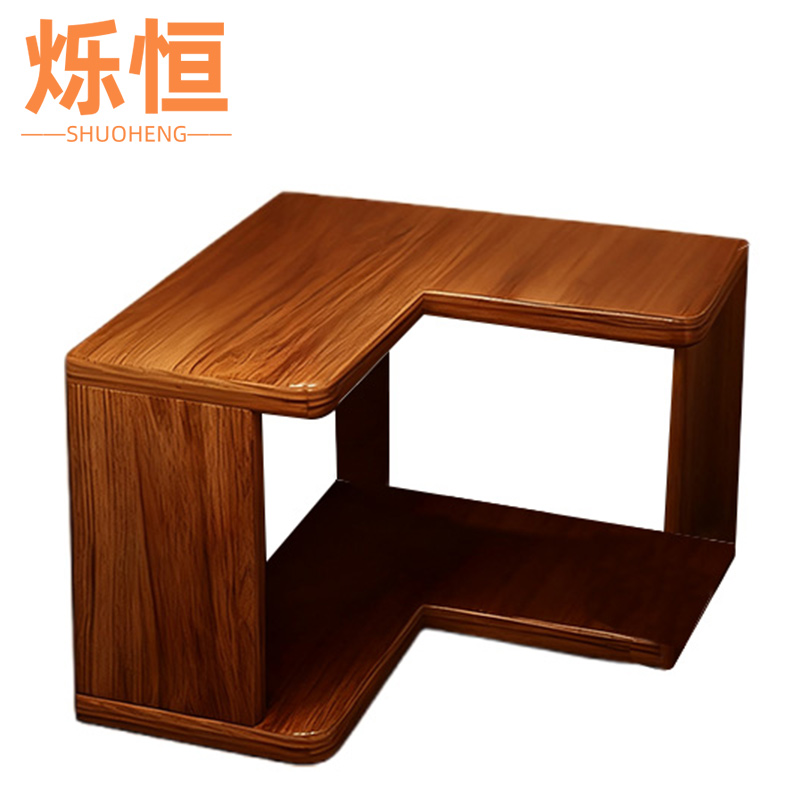 烁恒转角书架两层40cm 个高清大图