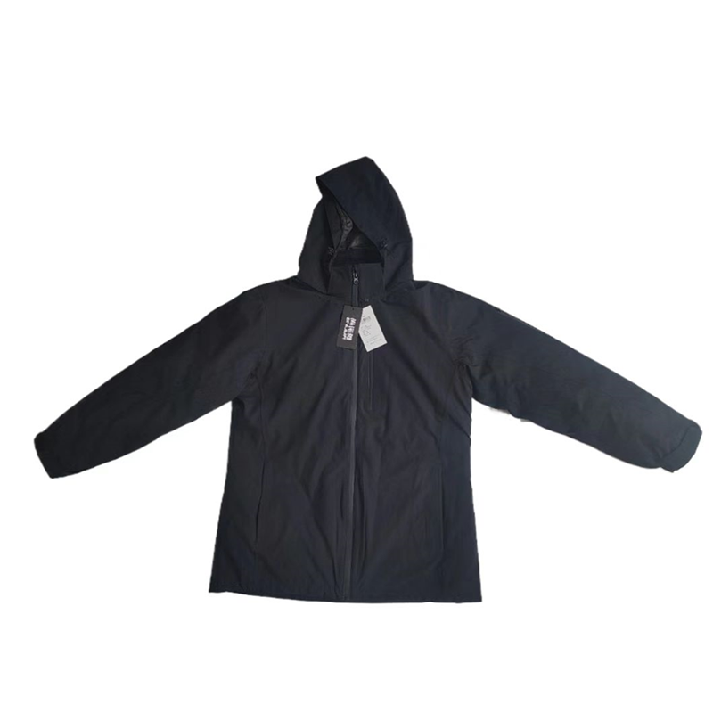 尚诺雅黑色保暖防寒服SNYF501件高清大图