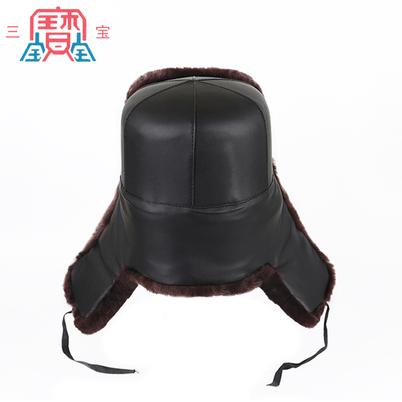 三宝 棉安全帽 LS-18MPU面仿羊剪绒