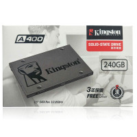 金士顿(Kingston)A400系列 240GB SATA接口 SSD固态硬盘 笔记本 台式机 通用