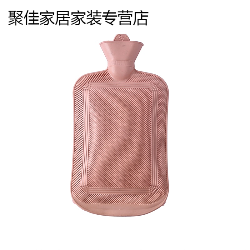 家柏饰(CORATED)大号注水橡胶热水袋加厚防爆随身灌水暖水袋冬季保暖暖手宝高清大图