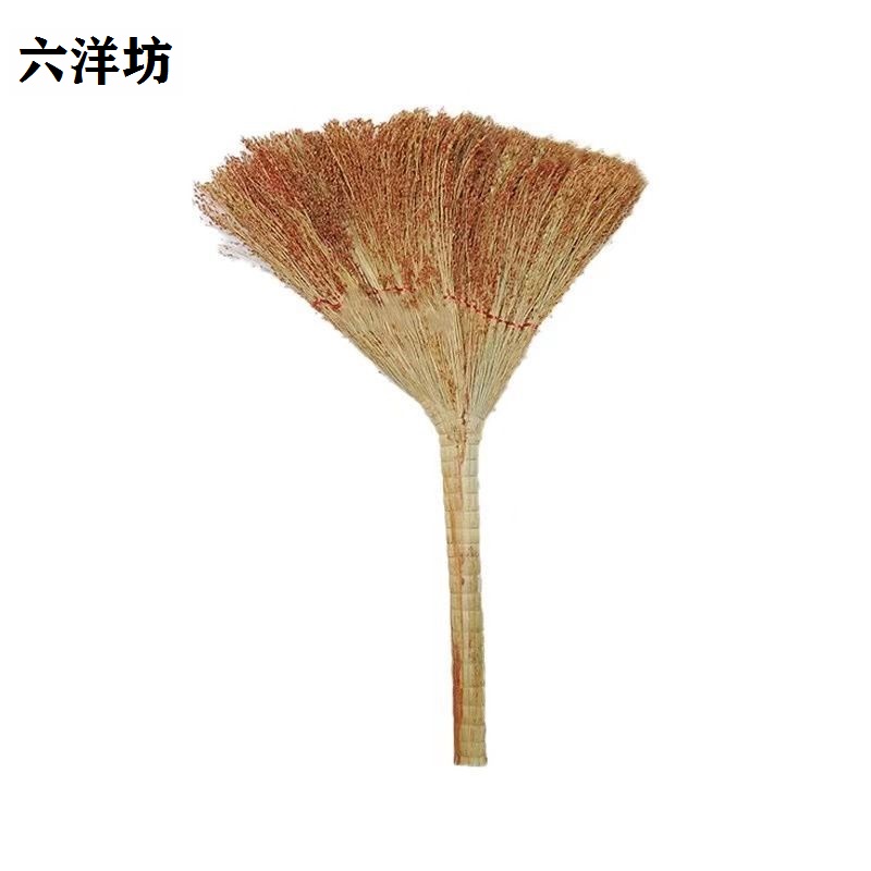 六洋坊 编织扫帚90cm把高清大图