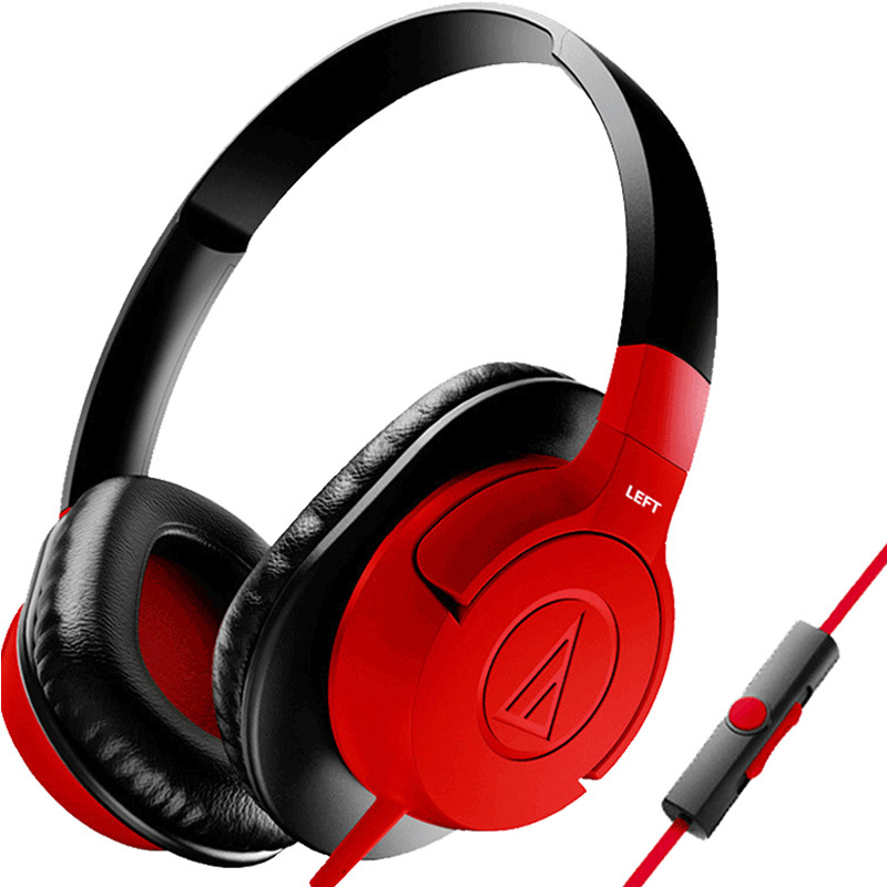 Audio Technica/铁三角 ATH-AX1iS 有线带线控麦游戏音乐头戴耳机