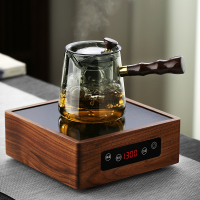邦可臣玻璃茶具套装家用茶盘办公室客厅喝茶会客功夫茶杯泡茶壶