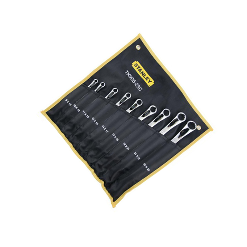 史丹利Stanley 9件公制45°角双梅花扳手套装&TK905-23C