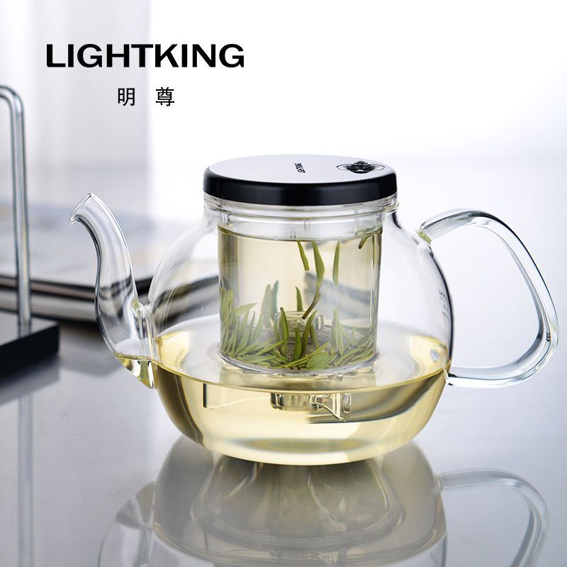 金灶(KAMJOVE) E-25 明尊 玻璃 900ml 茶壶 (计价单位:套) 透明