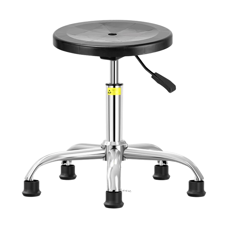 臻远ZY-7927防静电椅子车间流水线升降椅子 40-53cm(五爪黑色脚杯)