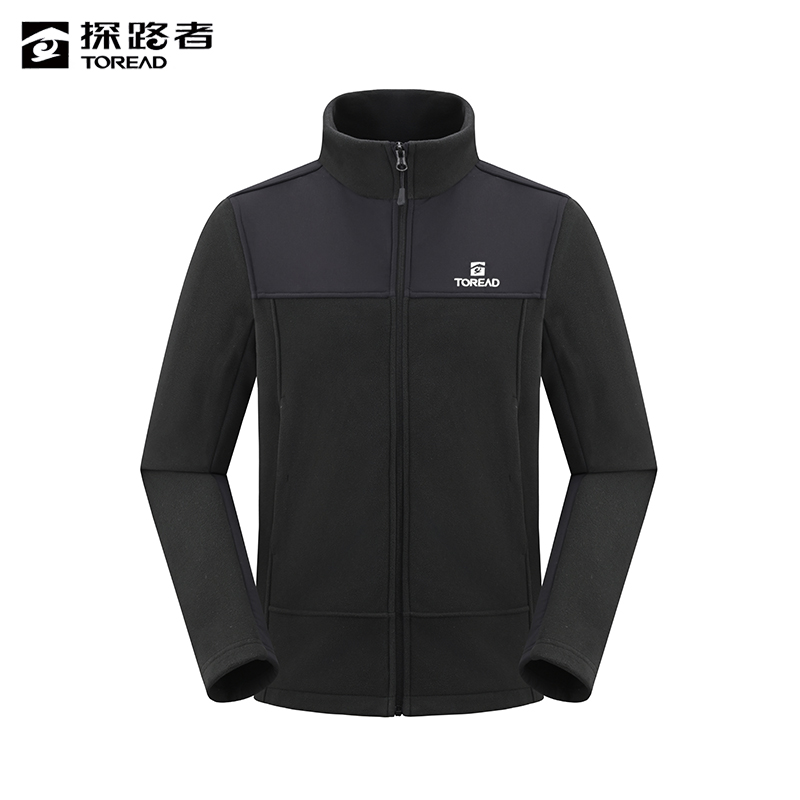 探路者 男式抓绒服 TACCAN91269/件高清大图