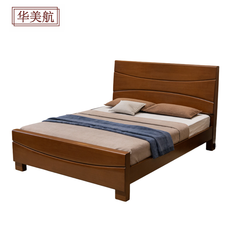 华美航 单人床 1200*2000mm张高清大图