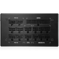 鑫谷(Segotep)额定750W 昆仑KL-750W电脑电源(白金牌全模组/10年质保/银色高光模组线/日系电容)