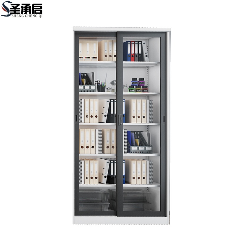 圣承启 钢制书柜 1m台高清大图