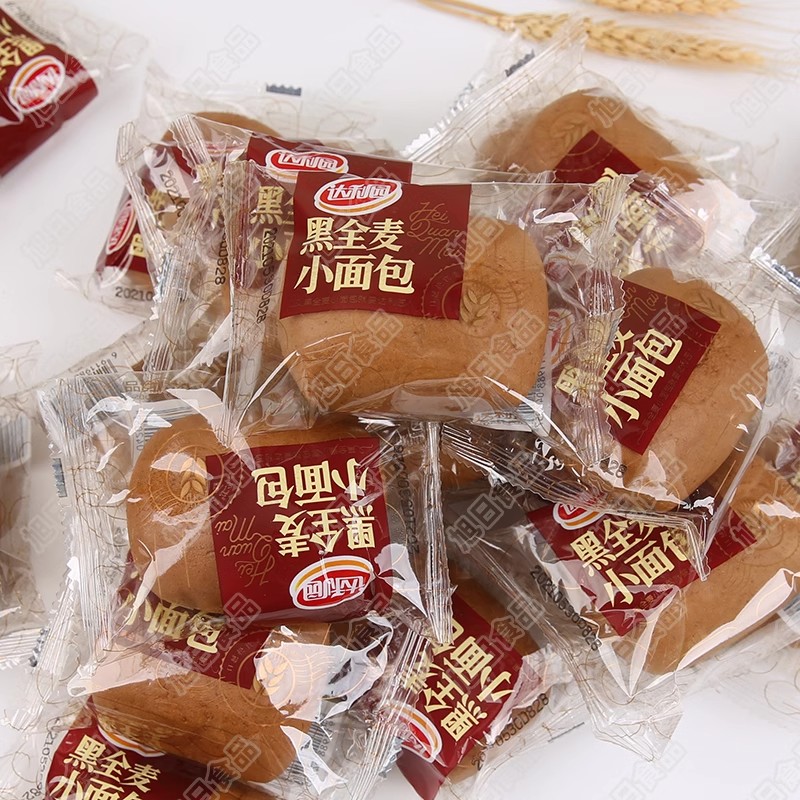 达利园黑麦小面包20g*30枚散装夜宵充饥饱腹零食营养早餐糕点心高清大图