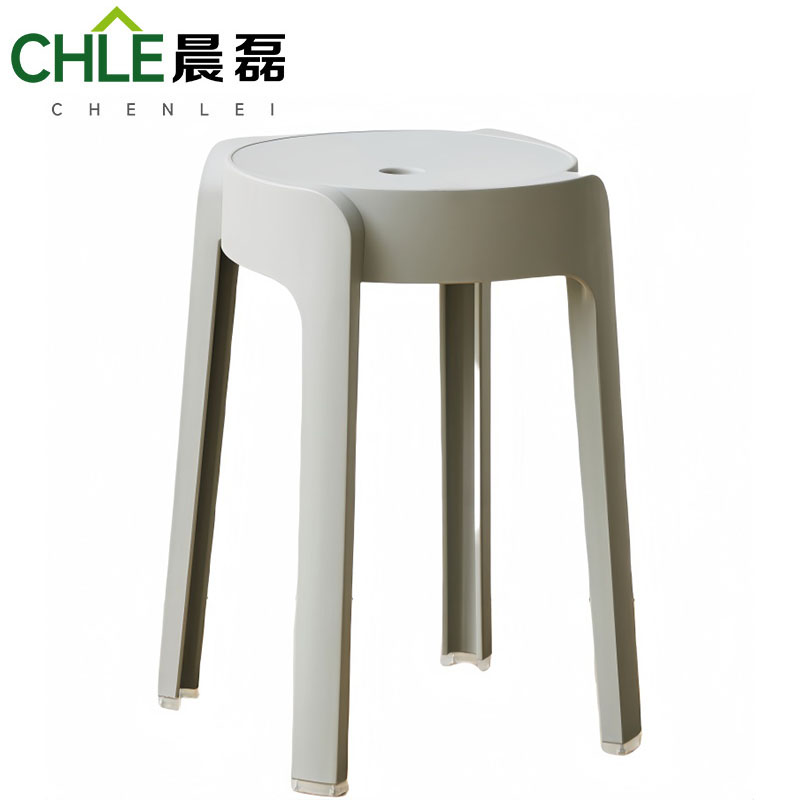 晨磊 塑料凳 A06(灰色) 个高清大图