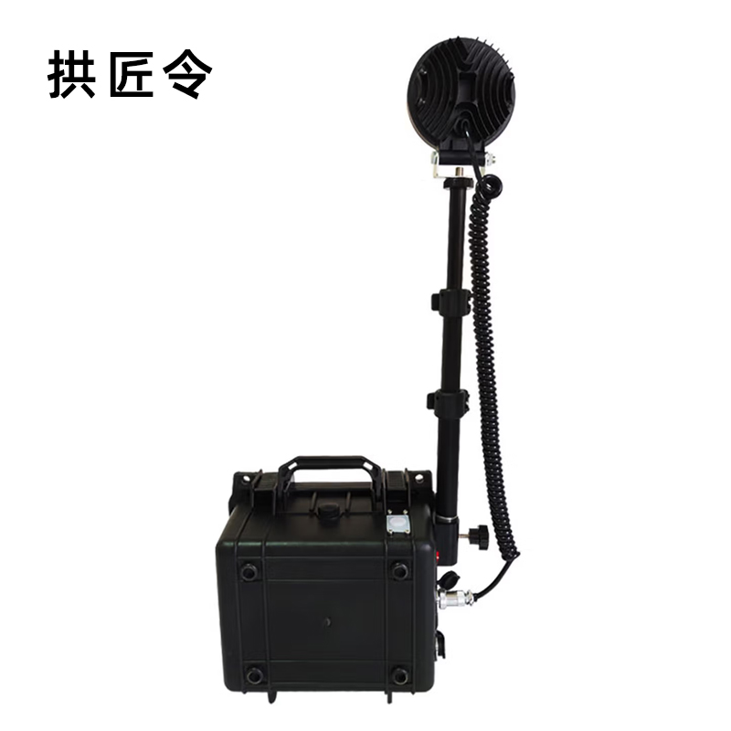 拱匠令 GJL6160 现场勘探照明设备 30W 18.5V LED IP65 电池供电(计价单位:台)黑色高清大图