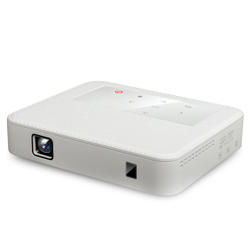 海微(Haiway)便携式微型投影仪H3000白色小型迷你高清智能(1280×720分辨率 75流明)