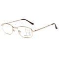铁青老花眼镜Y36 副 金色