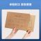 得力(deli)22015-A4发票版会计凭证盒 220*305*40mm (5个/袋)加厚牛皮纸 费用报销单记账凭