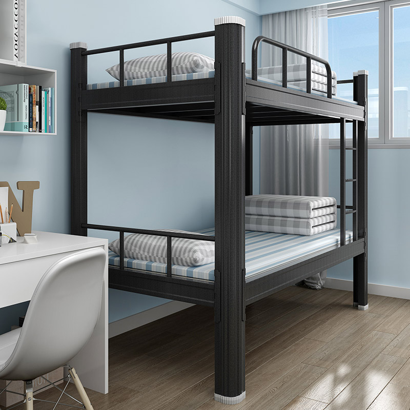 钜晟 双层钢制加厚职工学生宿舍床简约经济型高低床上下铺0.