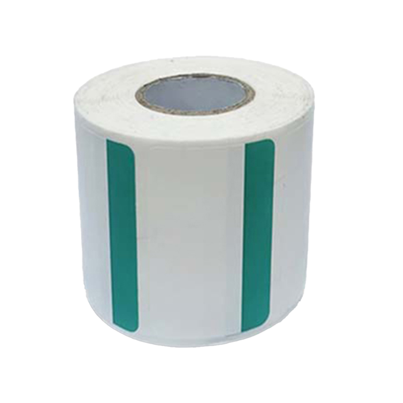 恰韶华 QSH6659 70mm*100mm 150张/卷 标签纸 白绿色