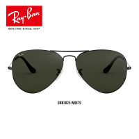 RayBan雷朋经典飞行员形太阳镜男女款0RB3025 181金色镜框绿色镜片尺寸62