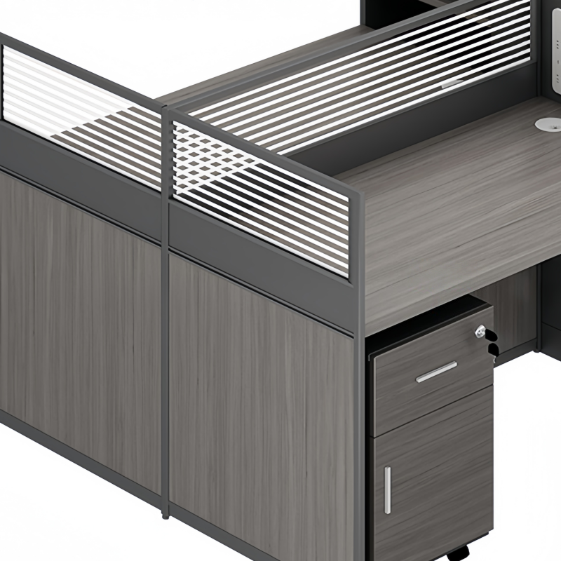 演发职员桌1.5米单人张高清大图