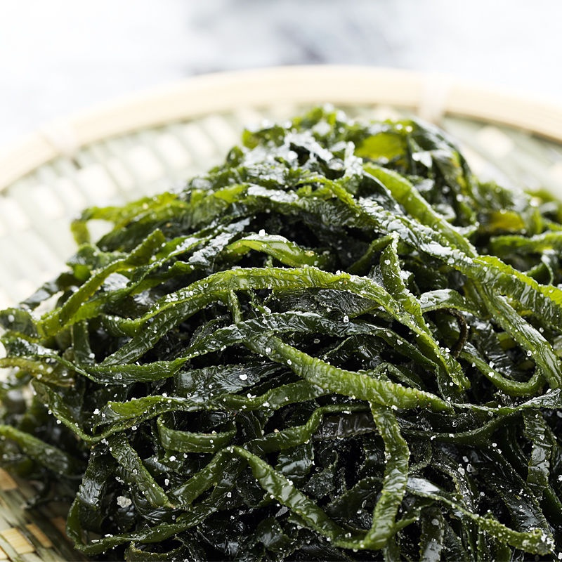 山东荣成盐渍海带丝5斤装新鲜半干货细薄长丝昆布丝海产海藻特产