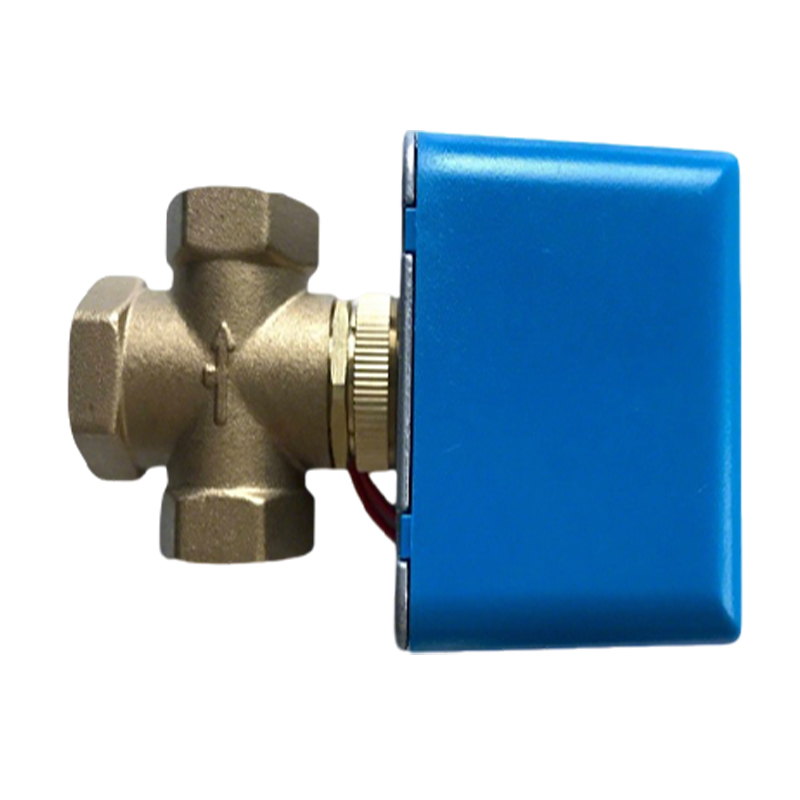 卡西斯顿 电动电磁阀 电动三通阀6分 个高清大图