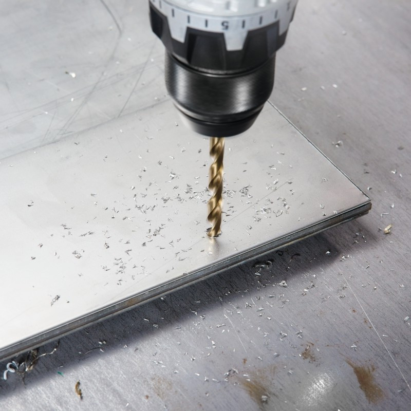 博世(BOSCH) 磨制含钴麻花钻头HSS-Co系列直柄不锈钢打孔金属钻头系列1-13mm 5.2mm(单支装)高清大图