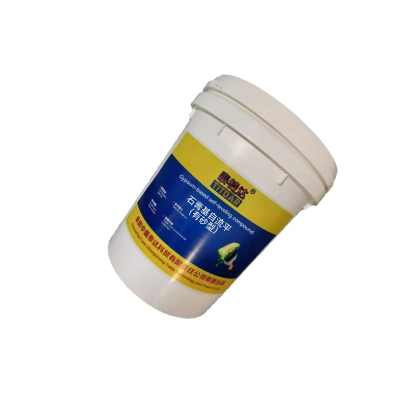 泰特达 石膏基自流平(有砂型) 25KG灰白色 桶高清大图