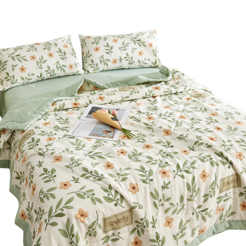 亿洛莱 夏凉被 1.5*2.0m 条高清大图