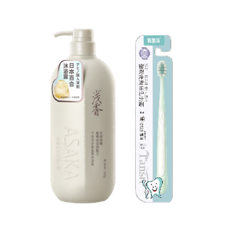 LG浅香原生植萃浅香洗护关爱套装高清大图