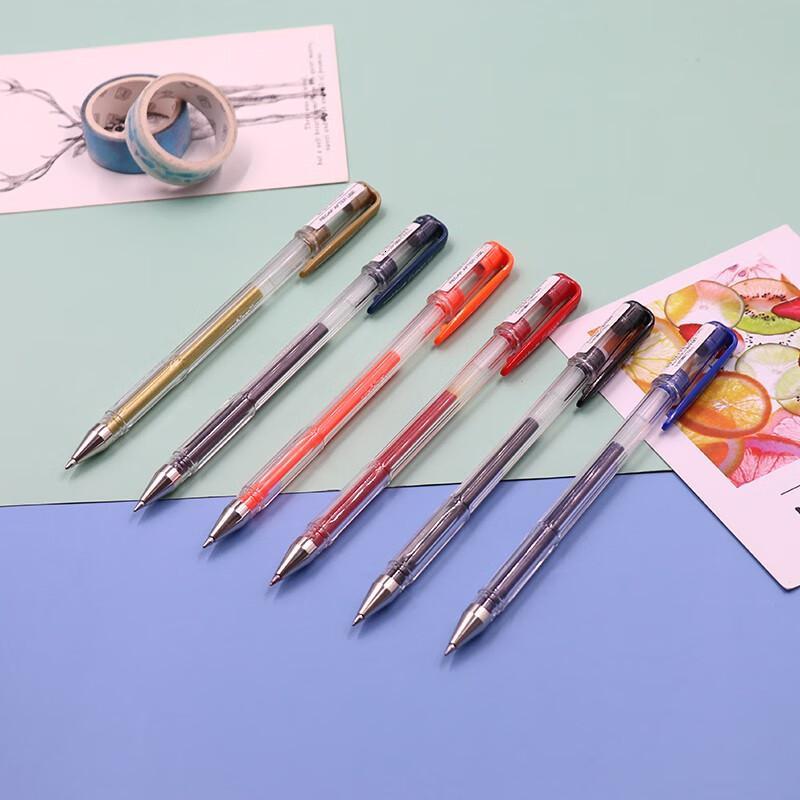 三菱(uni) UM-100 0.5mm 红 中性笔 10.00 支/盒 (计价单位:盒) 红